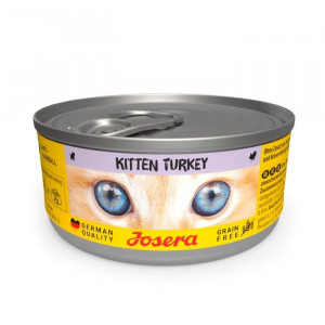 JOSERA CAT KITTEN TURKEY konservi kaķēniem Tītars 85g